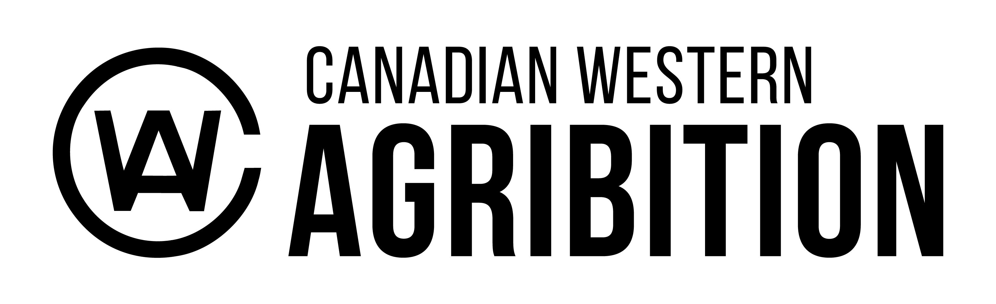 Canadian Western Agribition logo - greyscale