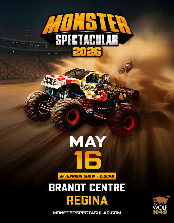 Monster truck show at Brandt Centre, May 16th