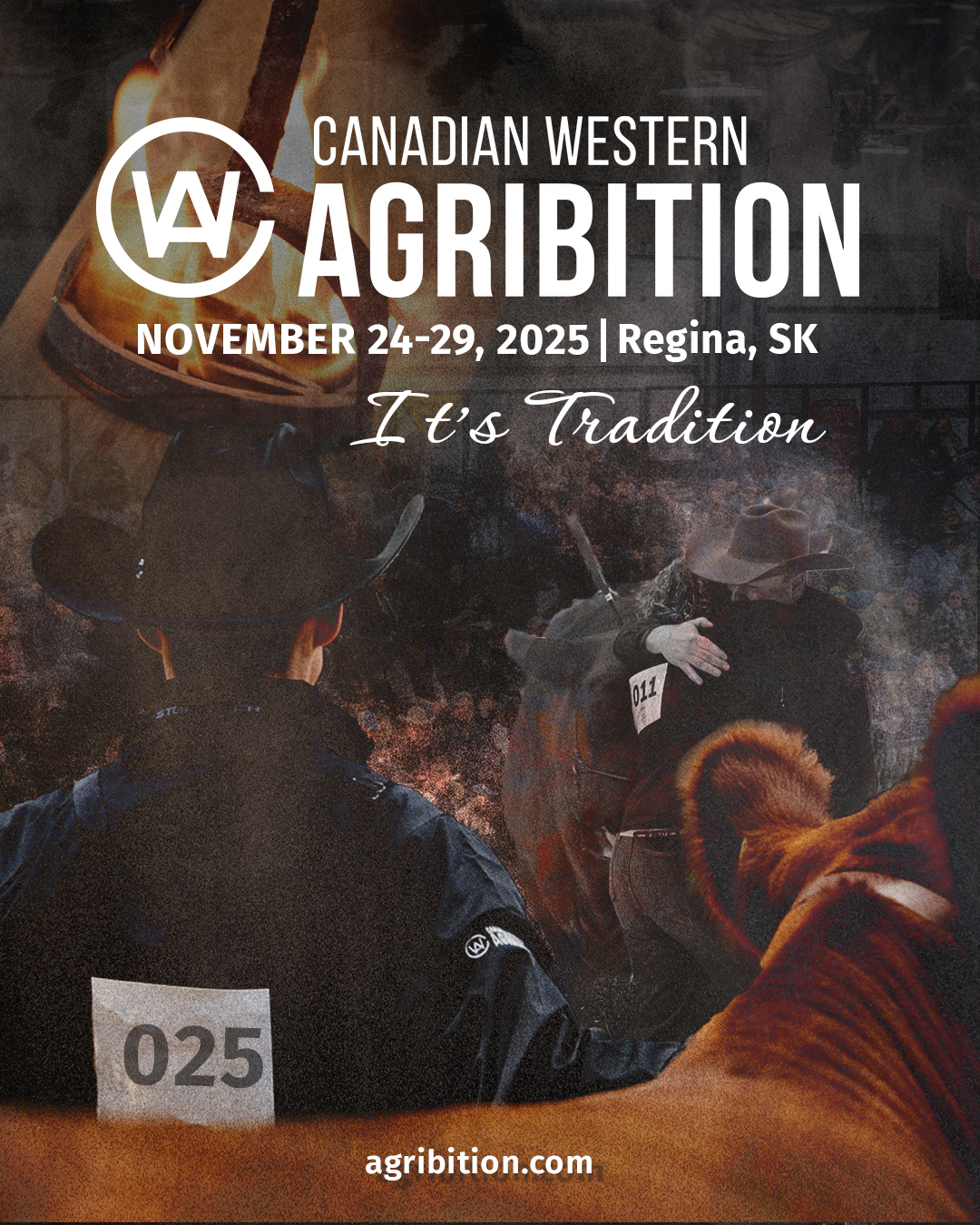 Canadian Western Agribition event November 2025 poster.