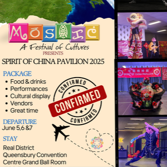 Mosaic Festival Spirit of China Pavilion 2025 event