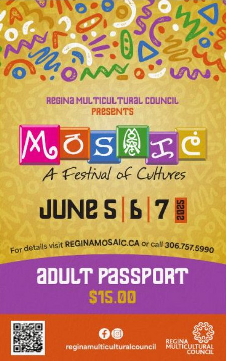 Mosaic Festival of Cultures, June 5-7, 2025.