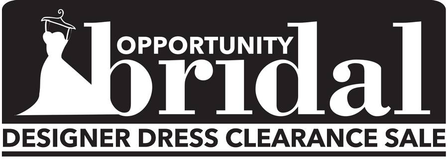 Opportunity Bridal Designer Dress Clearance Sale logo.