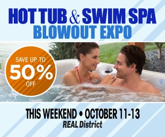 Hot Tub and Swim Spa Expo, October 11-13