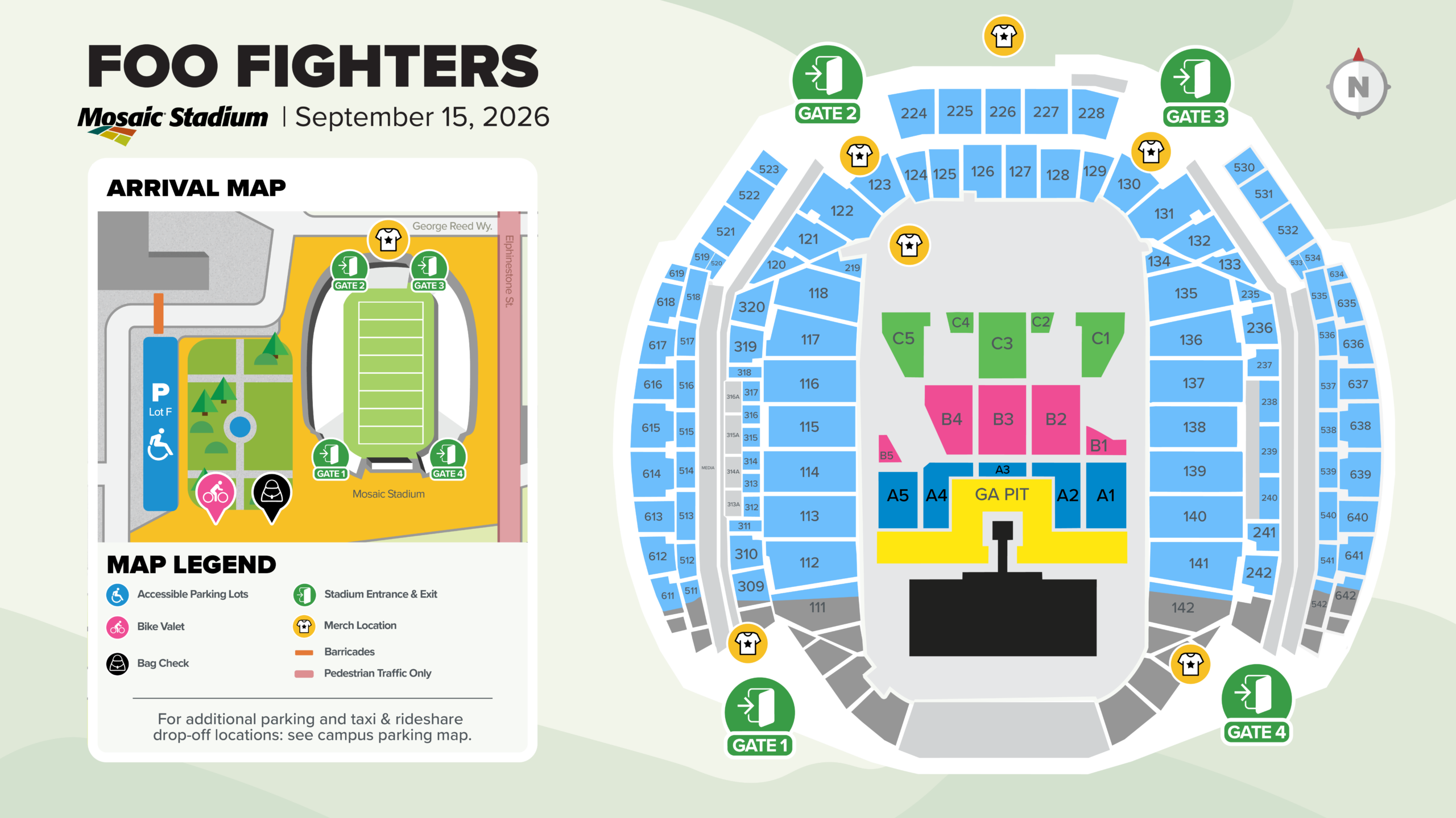 26 real foo fighters stadium map final