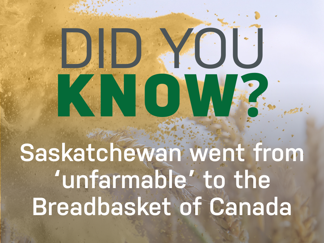 Saskatchewan agriculture success transformation in Canada.