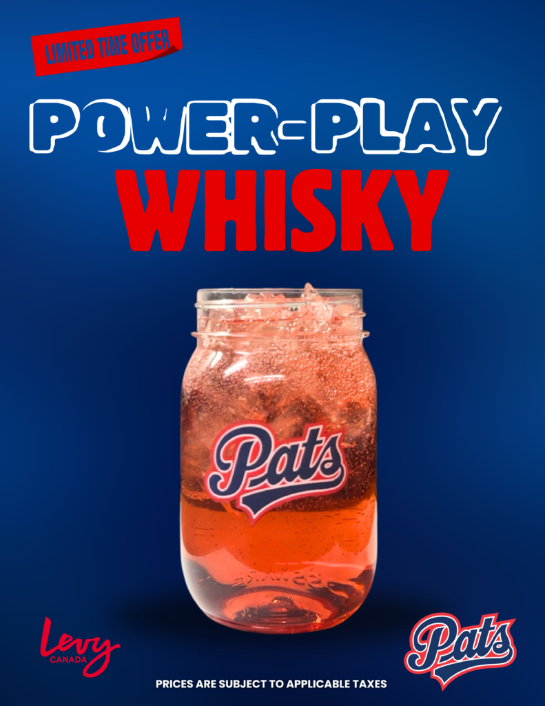 Limited offer Power-Play Whisky by Levy Canada