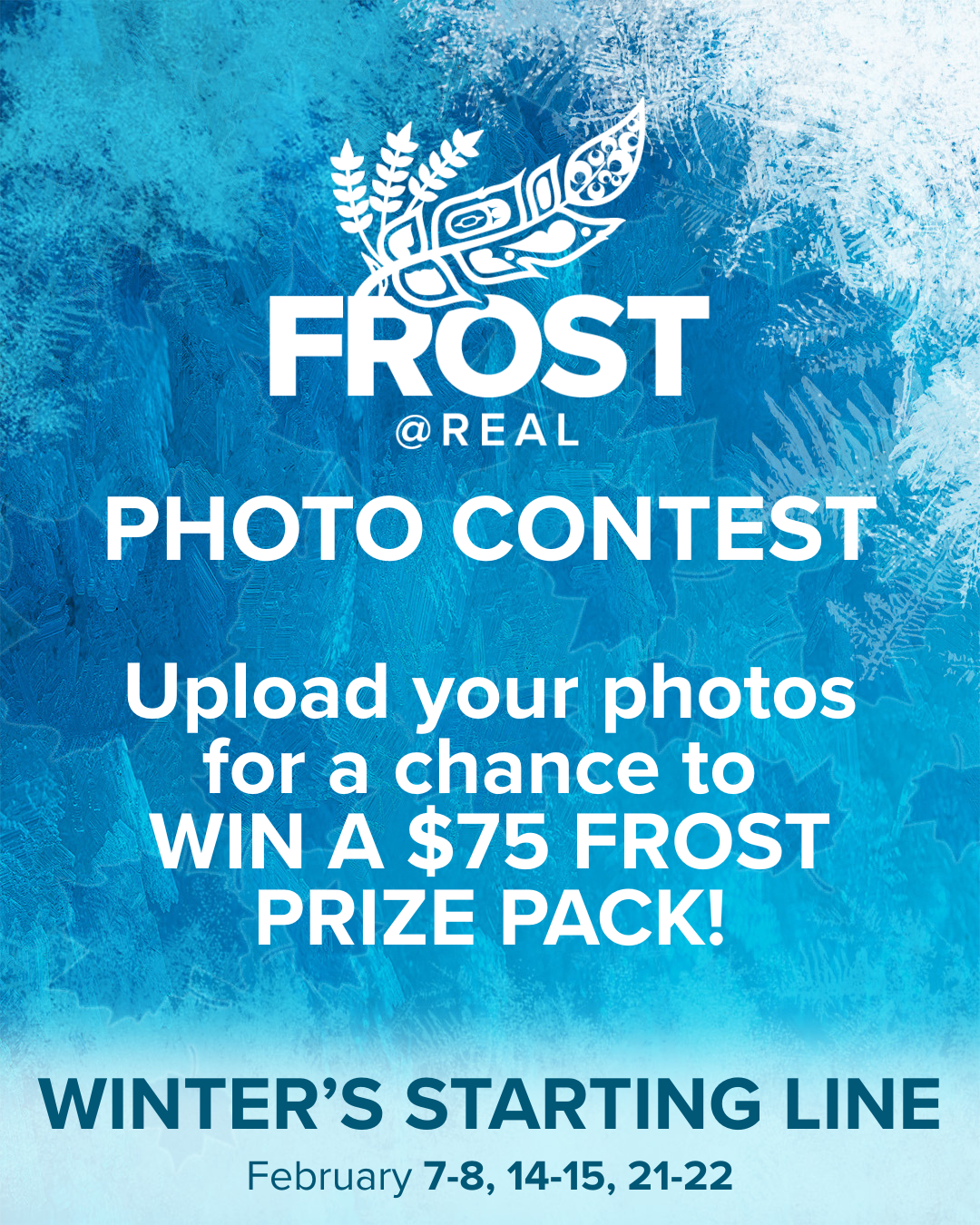 Winter photo contest, win $75 prize pack.
