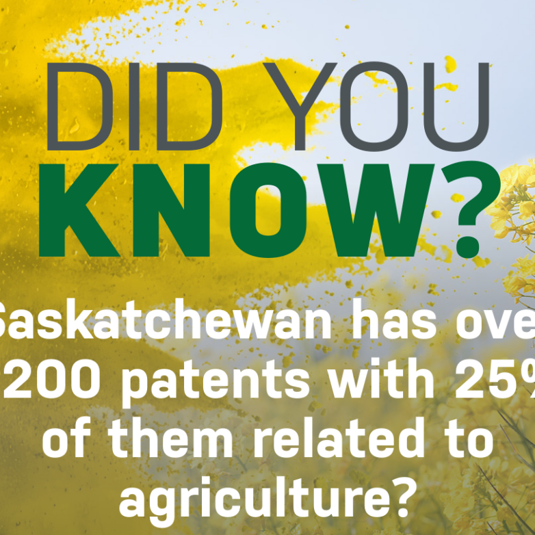 Did you know there are more than 3200 patents registered in Saskatchewan? 