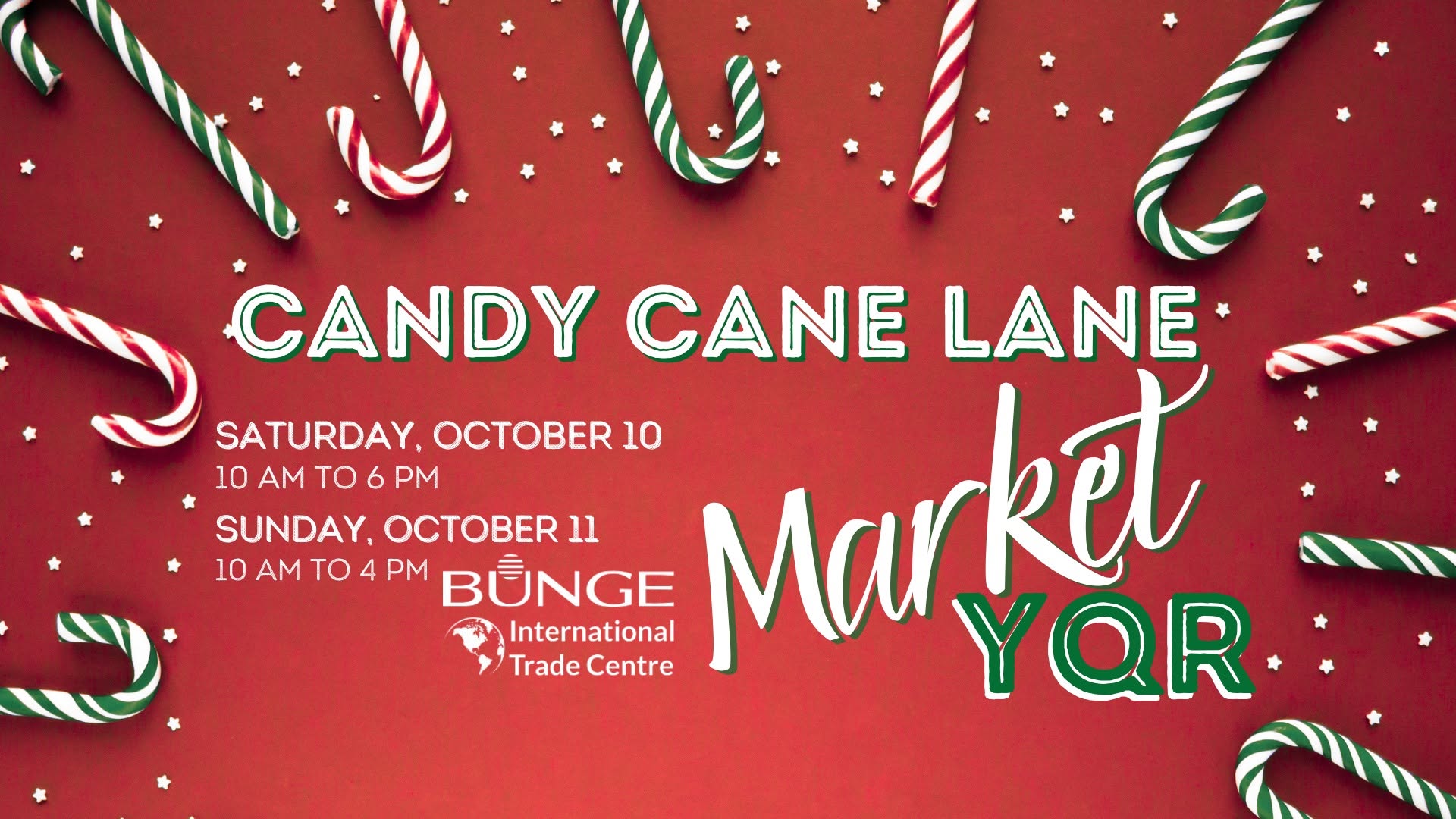 candy cane lane graphic
